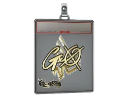 Sticker Slab | gxx- (Gold) | Paris 2023