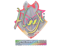 Sticker | HooXi (Holo) | Copenhagen 2024