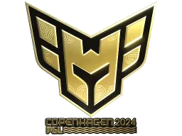 Sticker | Heroic (Gold) | Copenhagen 2024