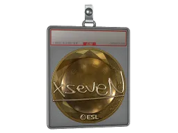 Sticker Slab | xseveN (Gold) | Katowice 2019