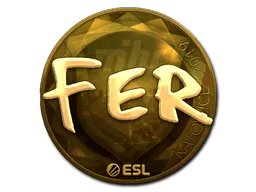 Sticker | fer (Gold) | Katowice 2019