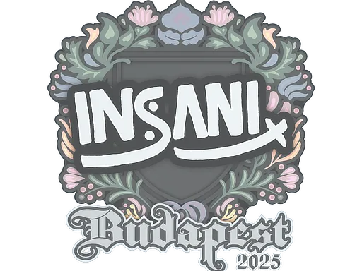 Sticker | insani | Budapest 2025