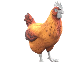 CS2 pet chicken: Catalana (Red-Yellow Gradient)